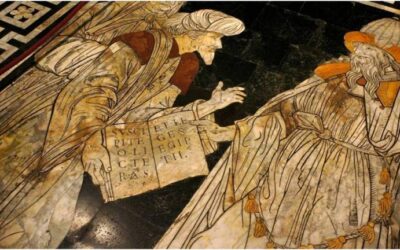 LA TAVOLA SMERALDINA IN CHIAVE EGIZIA (2) L-ERMETE-DEL-DUOMO-DI-SIENA-E-LA-KABBALAH_2